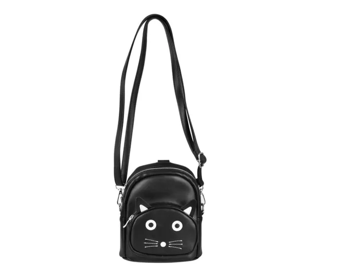 TUKskin Black Kitty MIni Backpack Women TUK Shoes Kitty Styles
