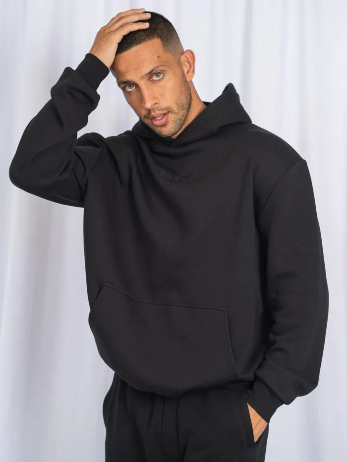 Unisex Hoodie 8211 Black Men Ryderwear Sweaters and Hoodies