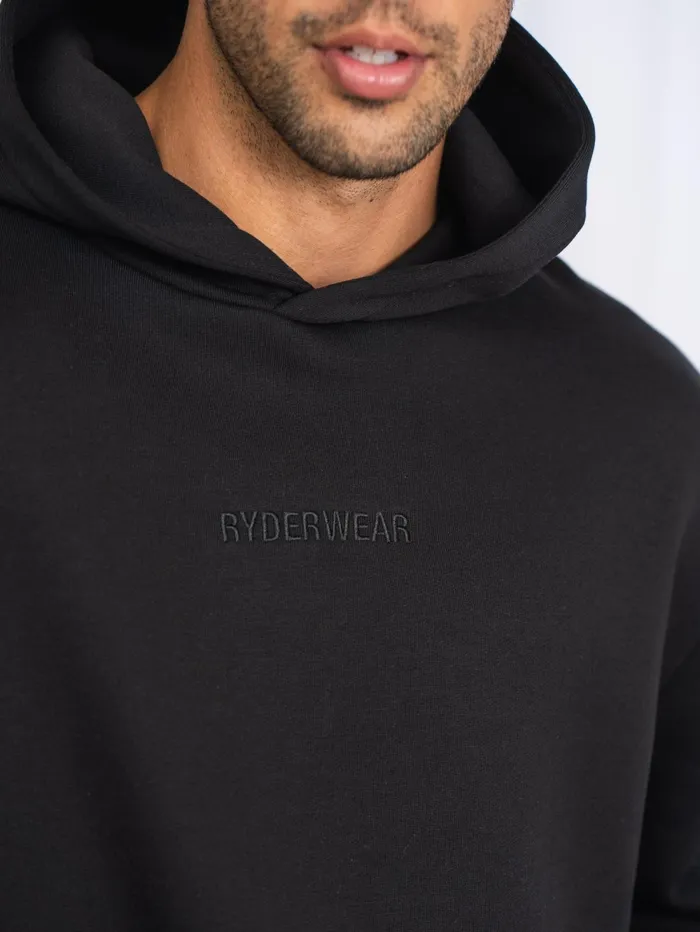 Unisex Hoodie 8211 Black Men Ryderwear Sweaters and Hoodies