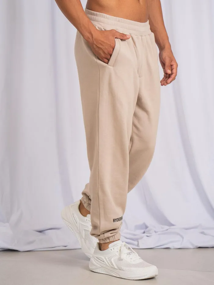 Unisex Track Pants 8211 Sand Men Ryderwear Gym Pants