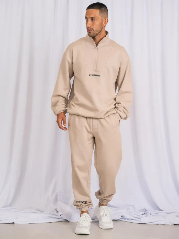 Unisex Track Pants 8211 Sand Men Ryderwear Gym Pants