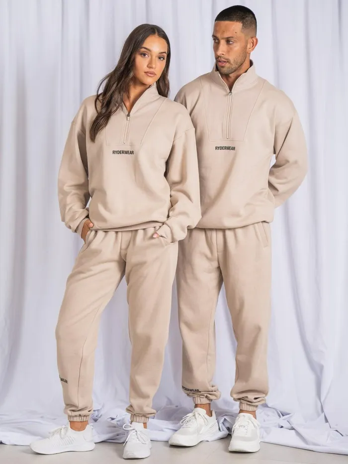 Unisex Track Pants 8211 Sand Men Ryderwear Gym Pants
