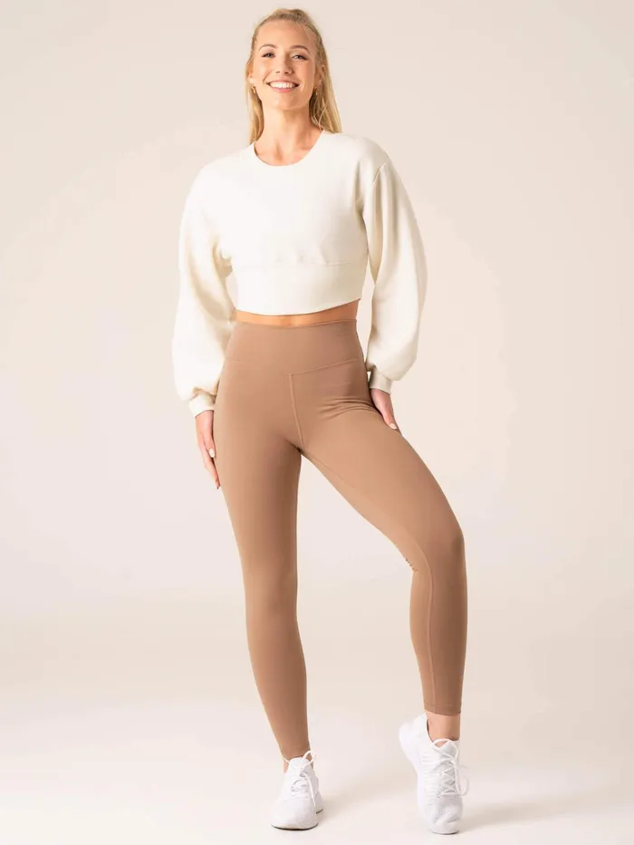 Unstoppable Sweater 8211 Vanilla Women Ryderwear Jackets and Sweaters