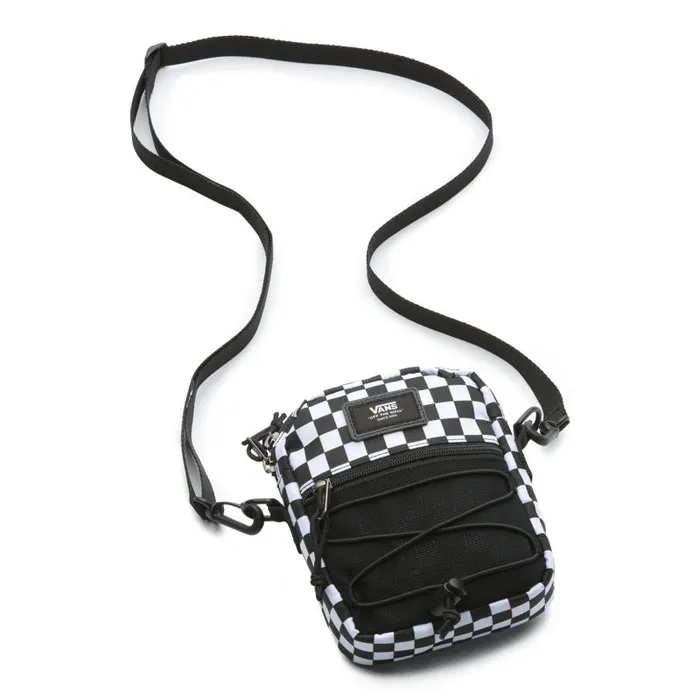 Vans Backpacks and Bags Mens Bail Shoulder Bag BlackWhite Check Vans Backpacks and Bags Mens Bail Shoulder Bag BlackWhite Check