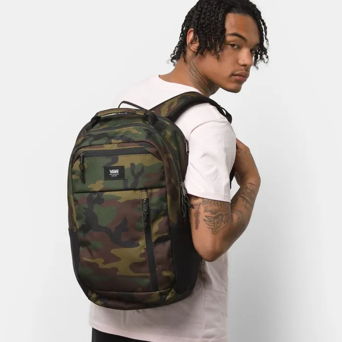 Vans Backpacks and Bags MensWomens Disorder Plus Backpack Classic Camo