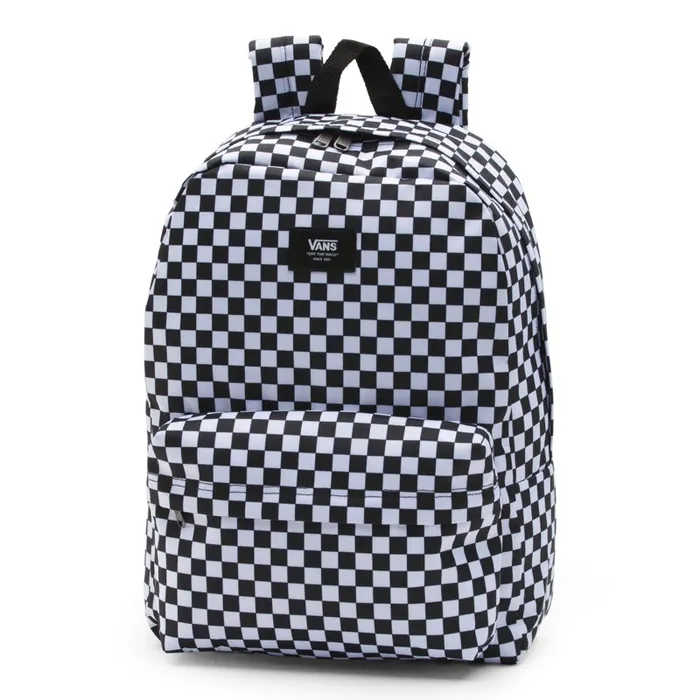 Vans Backpacks and Bags MensWomens Old Skool Checkerboard Backpack BlackWhite Check