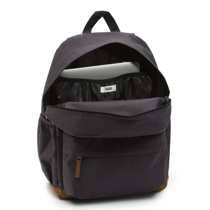 Vans Backpacks and Bags MensWomens Realm Plus Backpack Asphalt Heather Vans Backpacks and Bags MensWomens Realm Plus Backpack Asphalt Heather