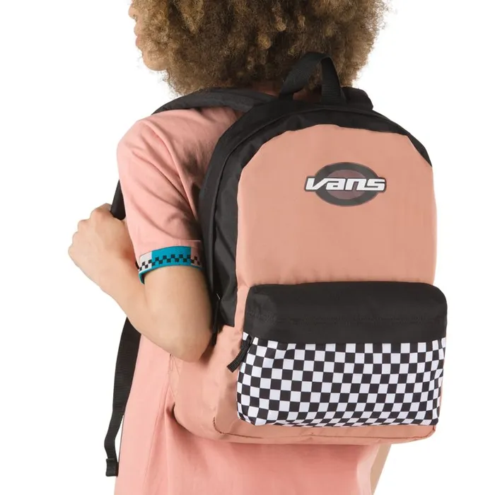 Vans Backpacks and Bags MensWomens Street Sport Realm Backpack Rose Dawn