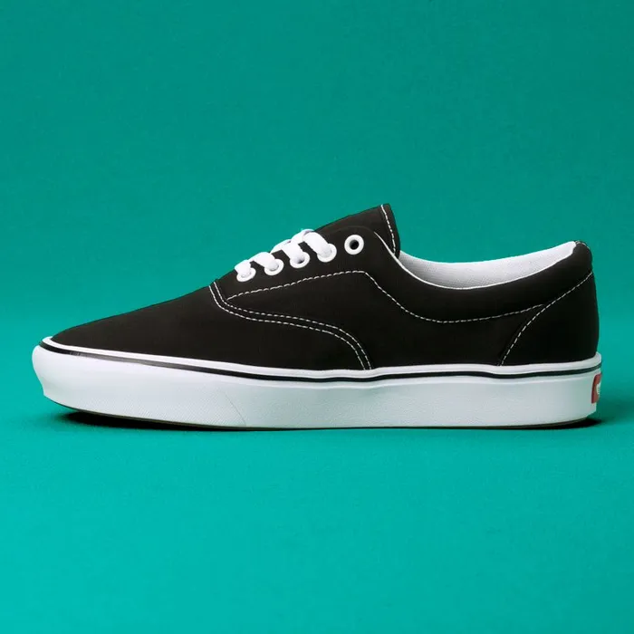 Vans Classics Shoes Mens ComfyCush Era BlackTrue White Vans Classics Shoes Mens ComfyCush Era BlackTrue White