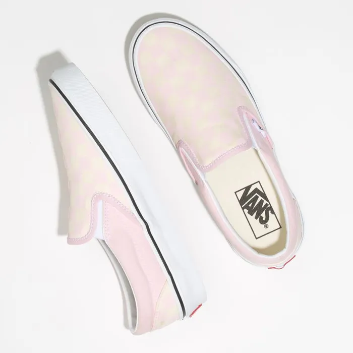 Vans Classics Shoes MensWomens Checkerboard SlipOn Blushing BrideClassic White Vans Classics Shoes MensWomens Checkerboard SlipOn Blushing BrideClassic White