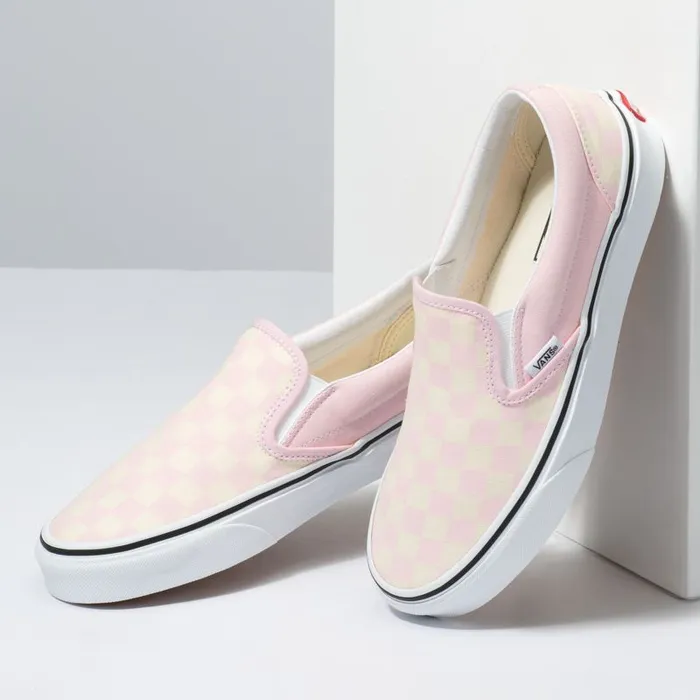Vans Classics Shoes MensWomens Checkerboard SlipOn Blushing BrideClassic White Vans Classics Shoes MensWomens Checkerboard SlipOn Blushing BrideClassic White
