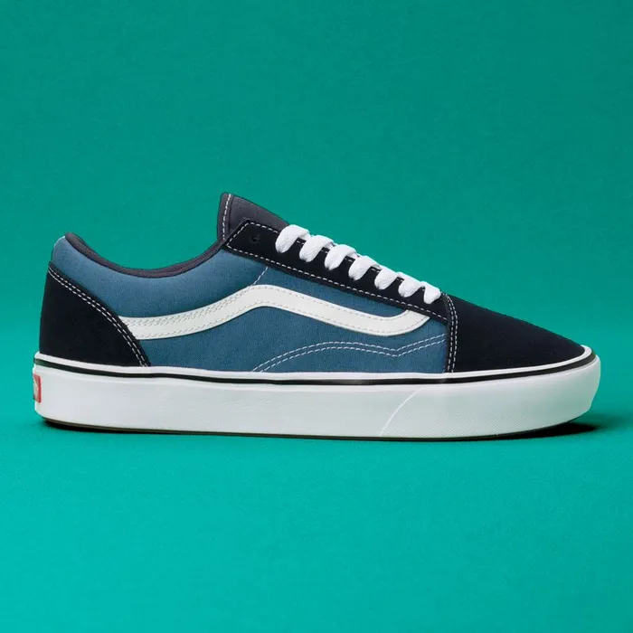 Vans Classics Shoes MensWomens ComfyCush Old Skool NavyStv Navy Vans Classics Shoes MensWomens ComfyCush Old Skool NavyStv Navy