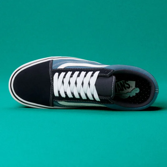Vans Classics Shoes MensWomens ComfyCush Old Skool NavyStv Navy Vans Classics Shoes MensWomens ComfyCush Old Skool NavyStv Navy