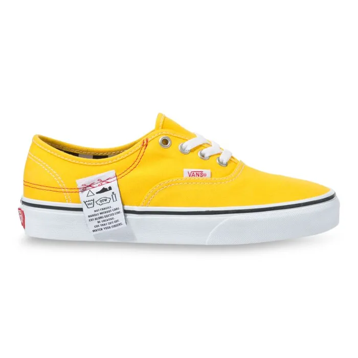 Vans Classics Shoes MensWomens DIY Authentic HC Lemon ChromeTrue White Vans Classics Shoes MensWomens DIY Authentic HC Lemon ChromeTrue White