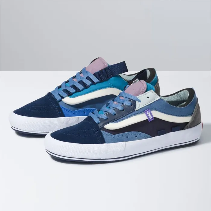 Vans Classics Shoes MensWomens Old Skool Cap Dress BluesCoronet Blue