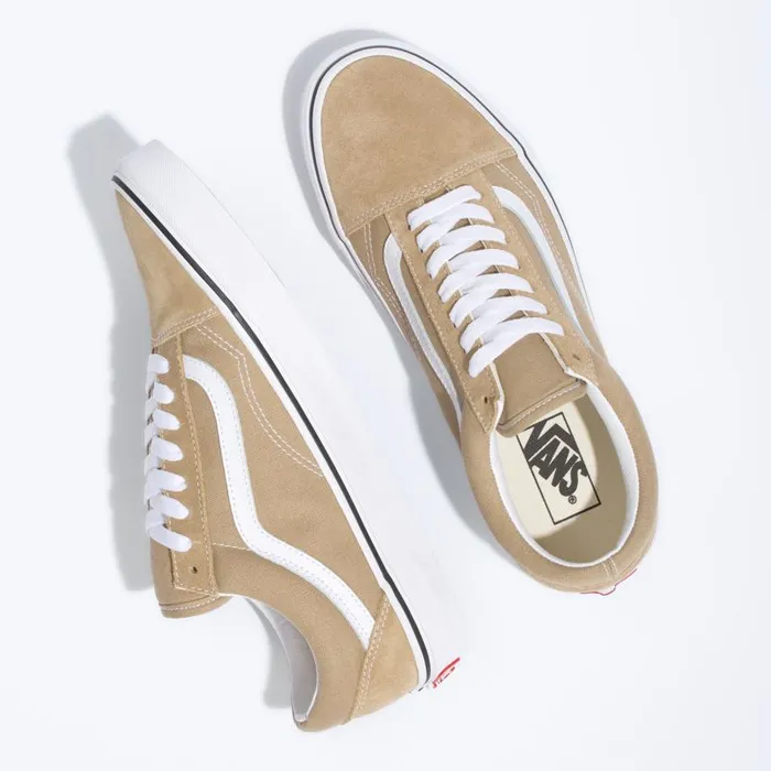 Vans Classics Shoes MensWomens Old Skool CornstalkTrue White Vans Classics Shoes MensWomens Old Skool CornstalkTrue White
