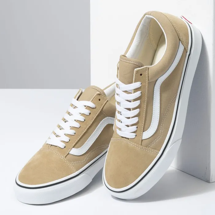 Vans Classics Shoes MensWomens Old Skool CornstalkTrue White Vans Classics Shoes MensWomens Old Skool CornstalkTrue White