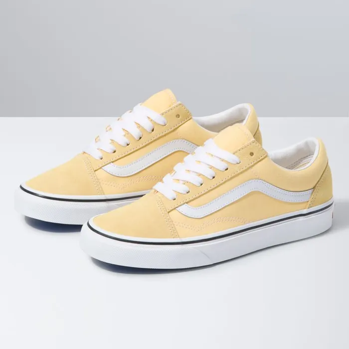 Vans Classics Shoes MensWomens Old Skool Golden HazeTrue White