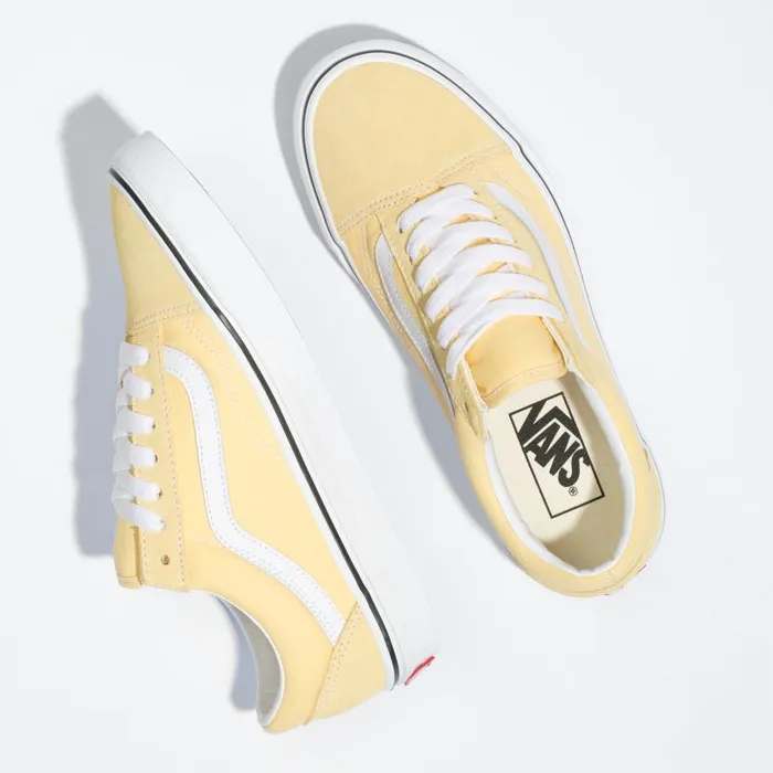 Vans Classics Shoes MensWomens Old Skool Golden HazeTrue White