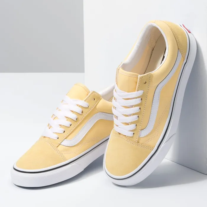 Vans Classics Shoes MensWomens Old Skool Golden HazeTrue White