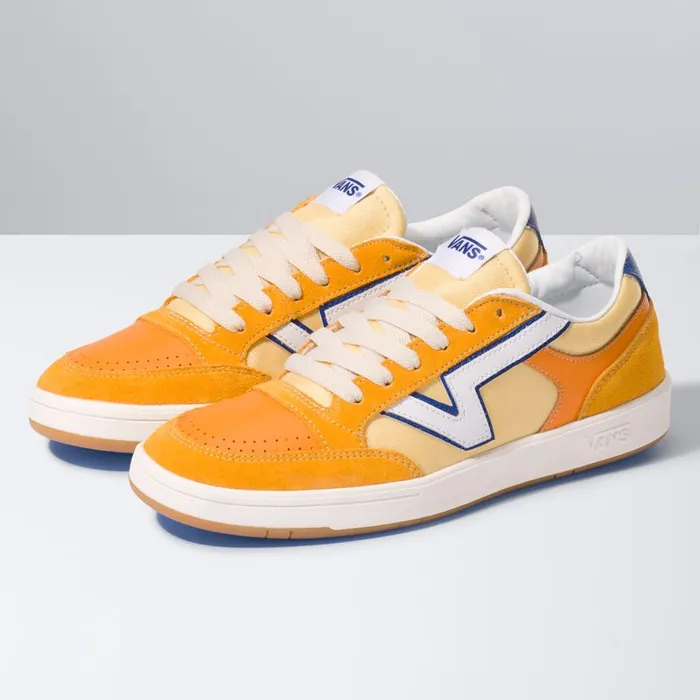 Vans Classics Shoes MensWomens Serio Collection Lowland CC GoldBlueWhite