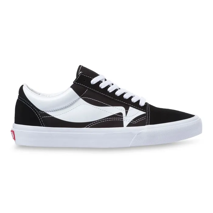 Vans Classics Shoes MensWomens Warp Old Skool BlackTrue White Vans Classics Shoes MensWomens Warp Old Skool BlackTrue White