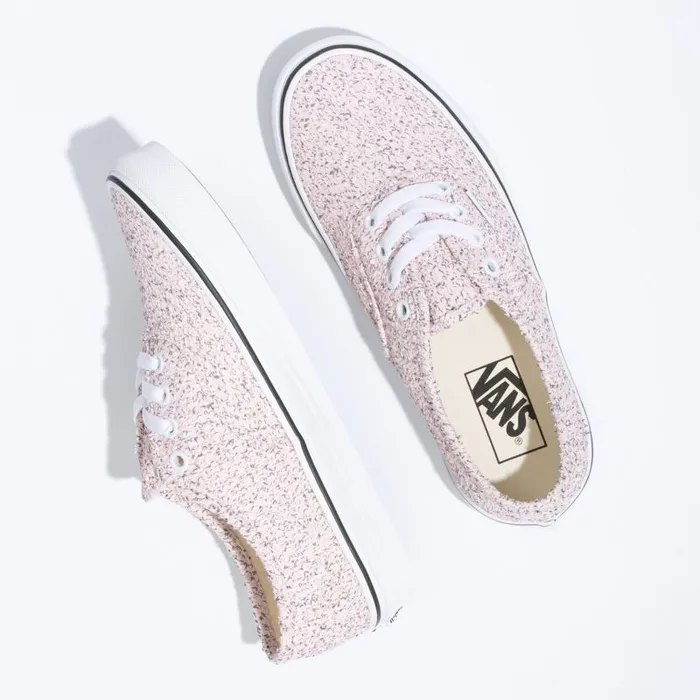 Vans Classics Shoes Womens Boucle Authentic Pink SpeckleTrue White