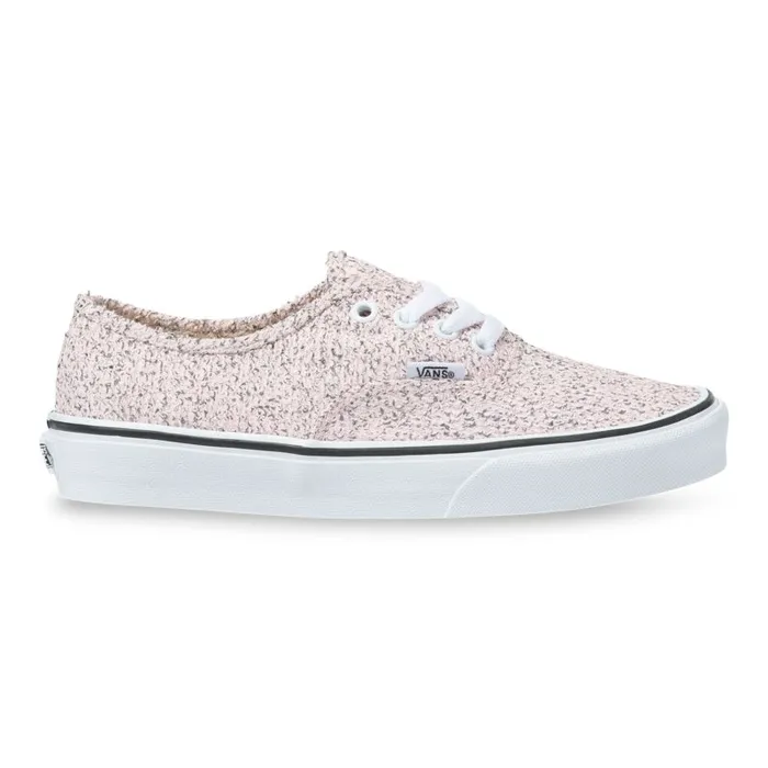 Vans Classics Shoes Womens Boucle Authentic Pink SpeckleTrue White