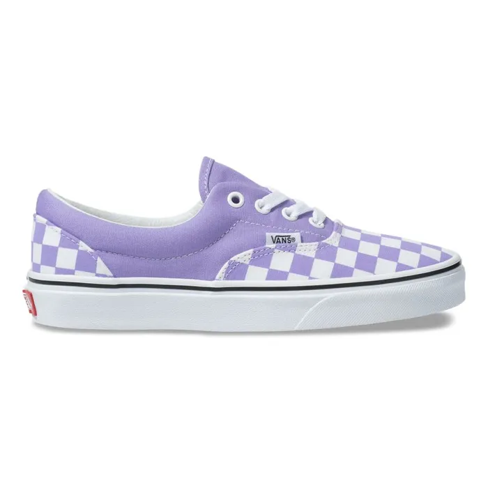 Vans Classics Shoes Womens Checkerboard Era Violet TulipTrue White Vans Classics Shoes Womens Checkerboard Era Violet TulipTrue White