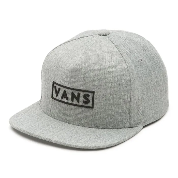 Vans Hats and Beanies Mens Easy Box Snapback Hat Heather Grey