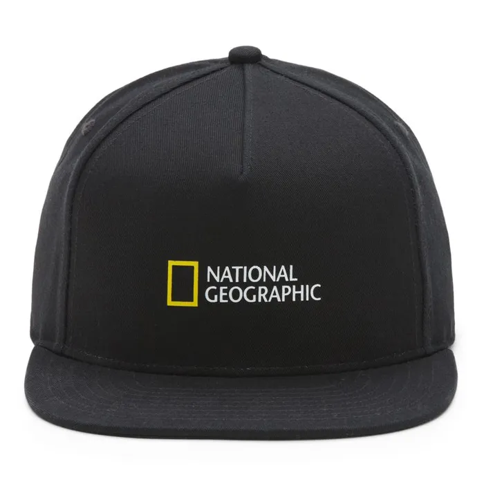 Vans Hats and Beanies Mens National Geographic Snapback Black