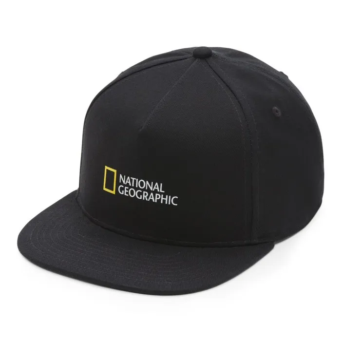 Vans Hats and Beanies Mens National Geographic Snapback Black