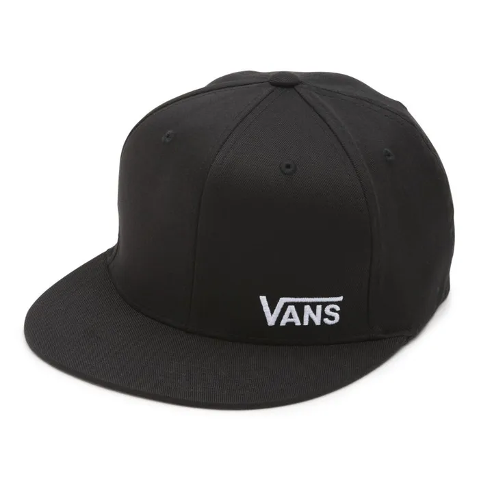 Vans Hats and Beanies Mens Splitz Flex Fit Hat Black