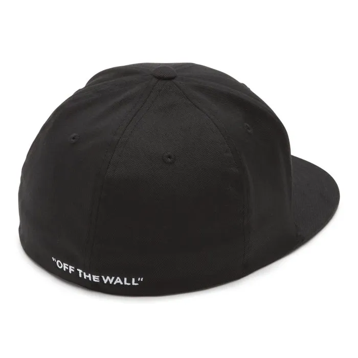 Vans Hats and Beanies Mens Splitz Flex Fit Hat Black