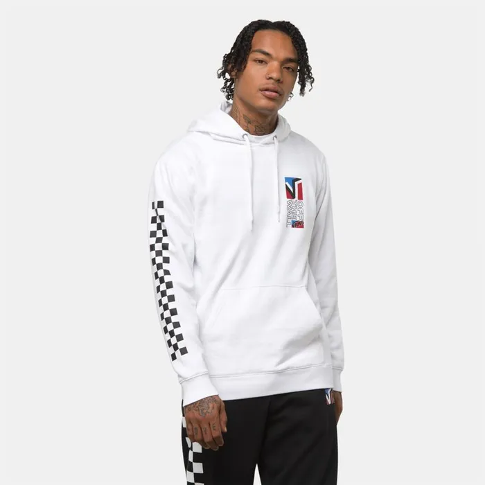 Vans Hoodies and Jackets Mens Dimension Pullover Hoodie White