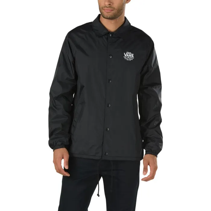 Vans Hoodies and Jackets Mens Torrey Coaches Jacket BlackWhite