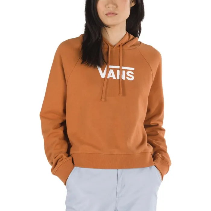 Vans Hoodies and Jackets Womens Flying V Boxy Hoodie Adobe