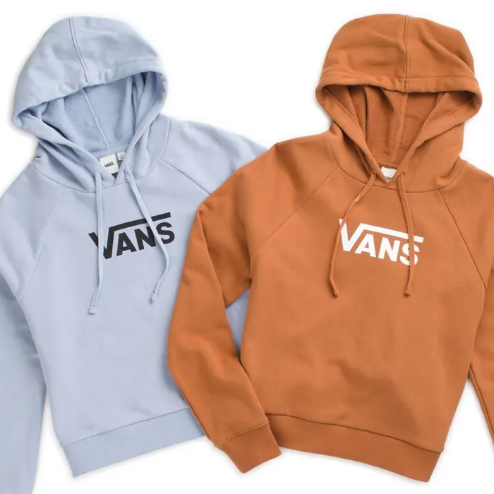 Vans Hoodies and Jackets Womens Flying V Boxy Hoodie Adobe Vans Hoodies and Jackets Womens Flying V Boxy Hoodie Adobe