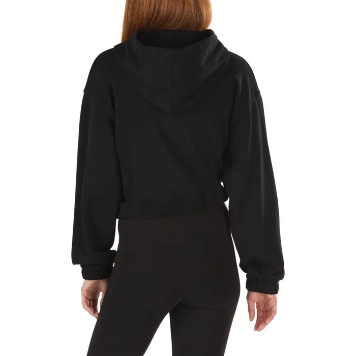 Vans Hoodies and Jackets Womens Glow Stax Crop Hoodie Black Vans Hoodies and Jackets Womens Glow Stax Crop Hoodie Black