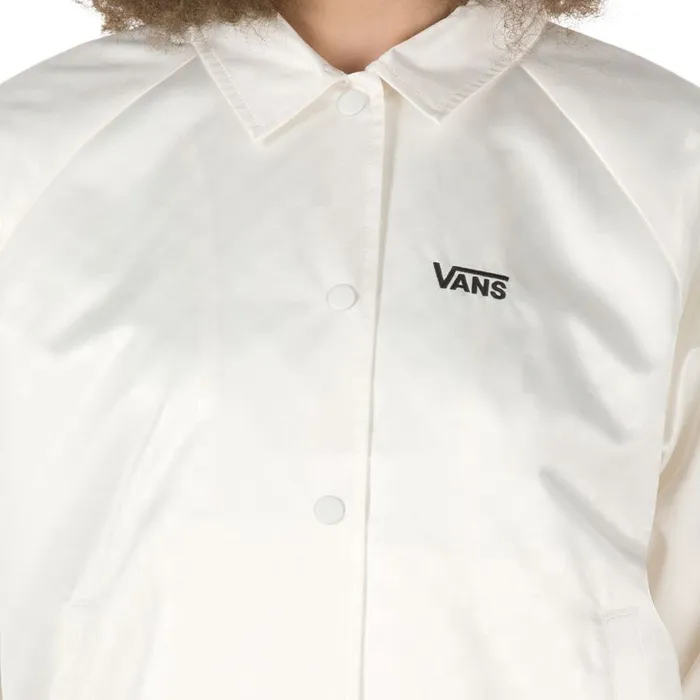 Vans Hoodies and Jackets Womens Heart Lizzie Coaches Jacket Antique White