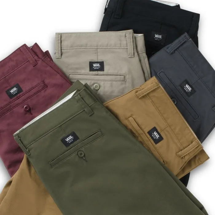 Vans Pants and Denim Mens Authentic Chino Stretch Pant Grape Leaf Vans Pants and Denim Mens Authentic Chino Stretch Pant Grape Leaf