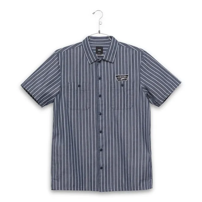 Vans Shirts and Flannels Mens Coleman Shirt Dress Blues Stripe