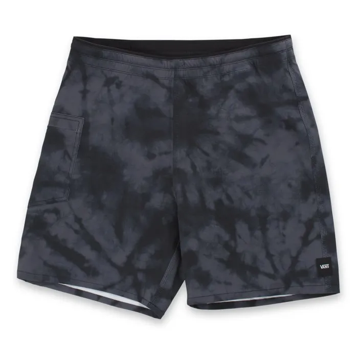 Vans Shorts and Boardshorts Mens Surf Trunk 18034 Standard Black Tie Dye