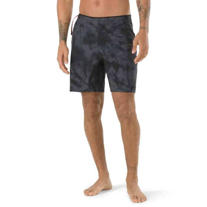 Vans Shorts and Boardshorts Mens Surf Trunk 18034 Standard Black Tie Dye Vans Shorts and Boardshorts Mens Surf Trunk 18034 Standard Black Tie Dye