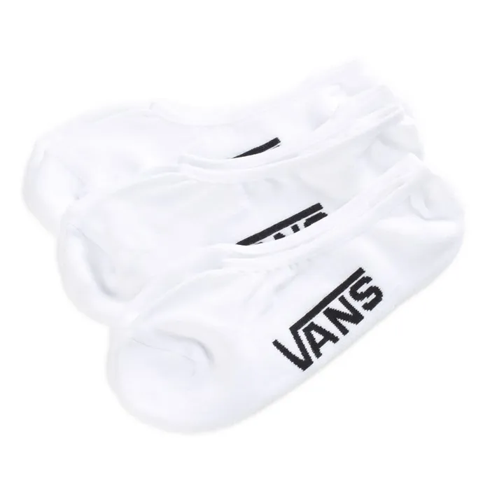 Vans Socks Mens Classic Super No Show Socks 3 Pack WHITE