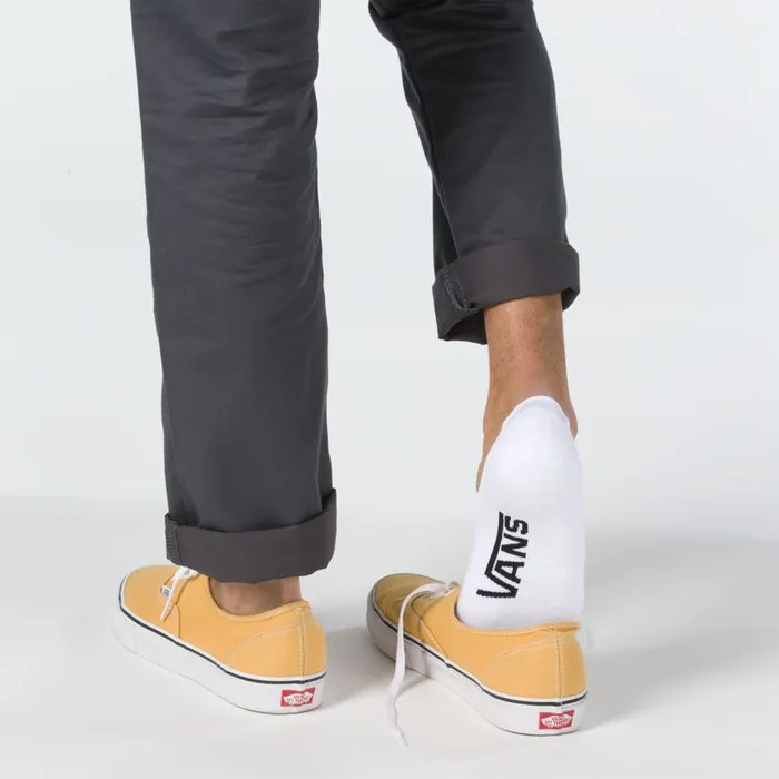 Vans Socks Mens Classic Super No Show Socks 3 Pack WHITE