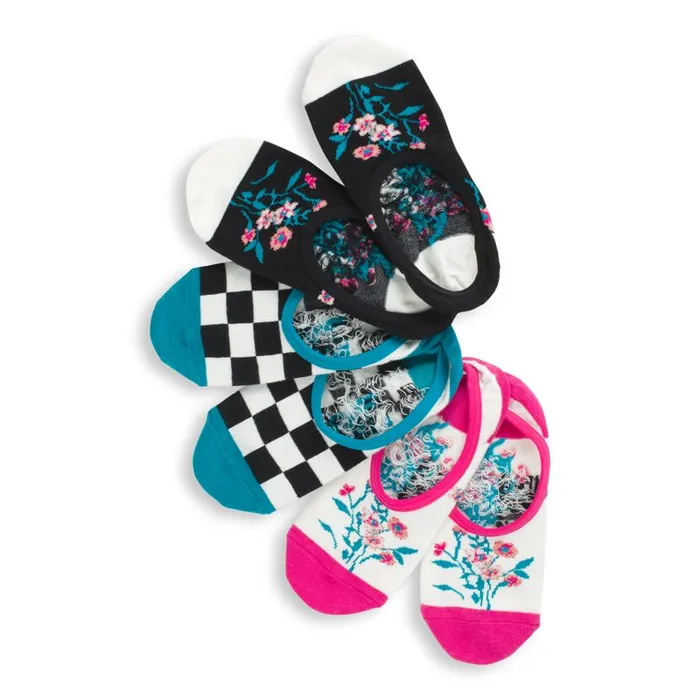 Vans Socks Womens Beauty Floral Canoodle 3 Pack Multi
