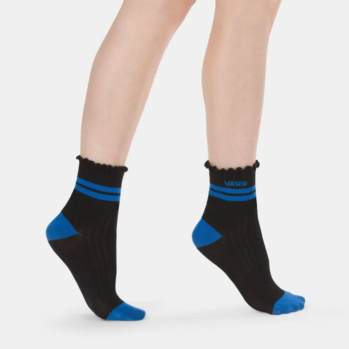 Vans Socks Womens Ruffed Up Sock Black