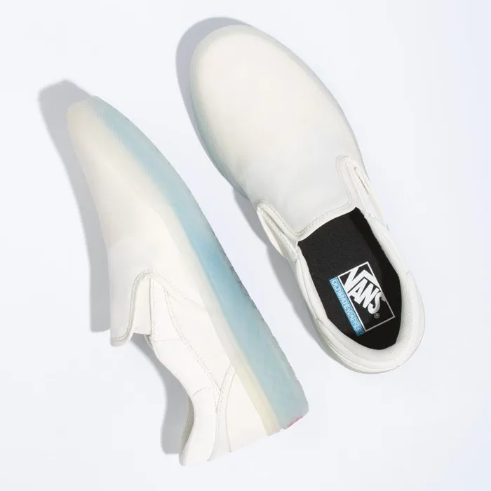 Vans Surf Vibes MensWomens Mod SlipOn MarshmallowClear Vans Surf Vibes MensWomens Mod SlipOn MarshmallowClear