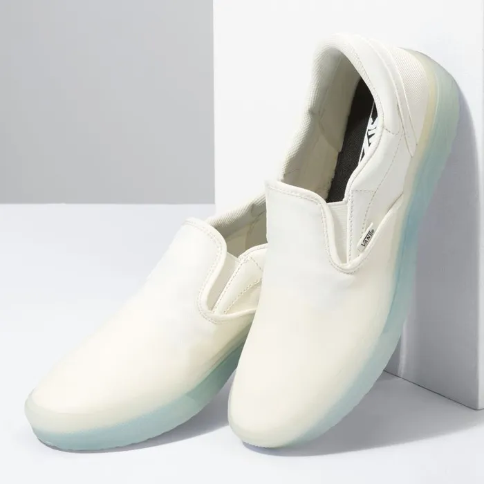 Vans Surf Vibes MensWomens Mod SlipOn MarshmallowClear Vans Surf Vibes MensWomens Mod SlipOn MarshmallowClear